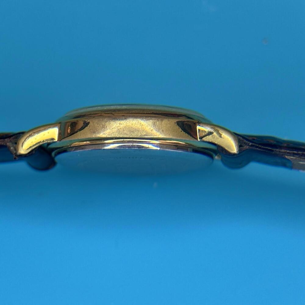 Elegant Classic Tissot Stylist Gold Plate Women’s Date Quartz Model C230 - Picture 3 of 10